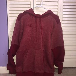 red umbro hoodie